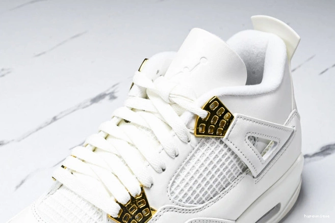 HYPE Metallic 4 Gold AQ9129-170 Jordan Retro 0720
